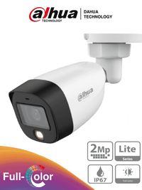 Dahua Technology Lite HAC-HFW1209C-LED Bala (forma) Cámara de seguridad CCTV Exterior 1920 x 1080 Pi
