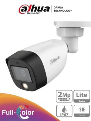 Dahua Technology Lite HAC-HFW1209C-LED Bala (forma) Cámara de seguridad CCTV Exterior 1920 x 1080 Pi