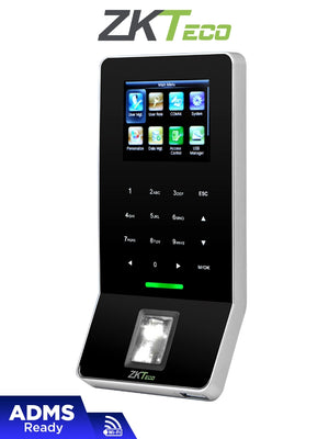 Control de Asistencia y Acceso ZKTeco F22ID con Huella Digital BioID 3000, Tarjeta ID 125 kHz, 30,000 Eventos, Ethernet y WiFi