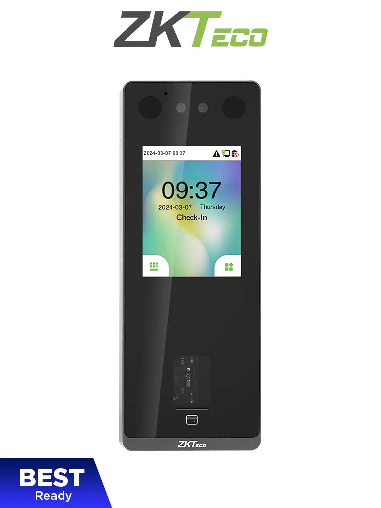 ZKTECO Control de Acceso Senseface 3A, 3,000 Rostros, 6,000 Huellas, WiFi, TCP/IP