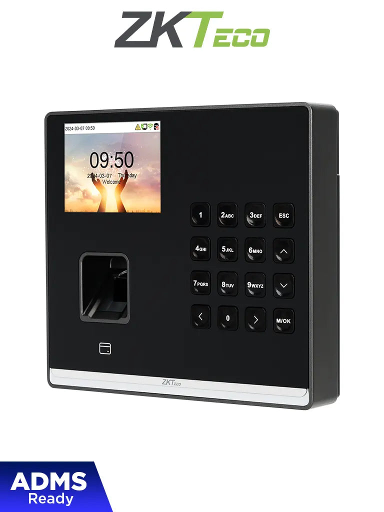 ZKTECO Control De Asistencia M2-LR, 3,000 Huellas, 150,000 Eventos, Tarjetas 125kHz