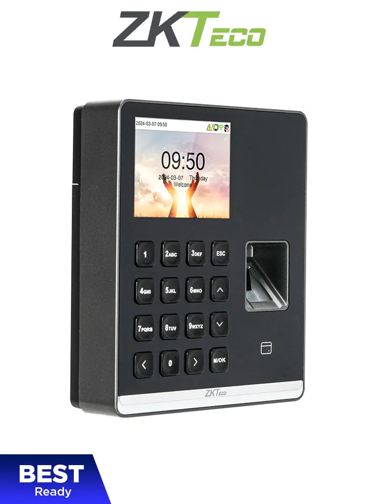 ZKTECO Control de Asistencia SenseFP M1, 500 Huellas, 100,000 Eventos, WiFi