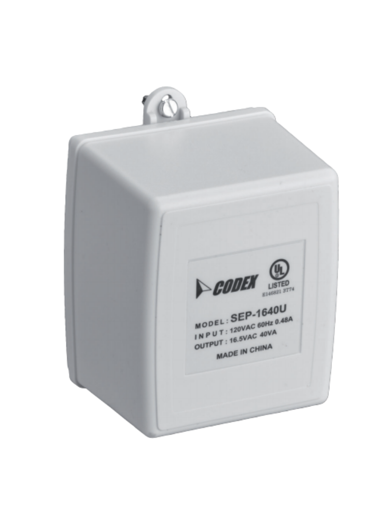 Transformador Bosch 16.5 VCA 40VA con Montaje en Riel DIN y Protección IP20