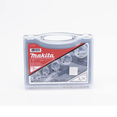 D-21-886 - Makita Kit Broca Sierra (5/8" - 2"), 6 Piezas D-21-886