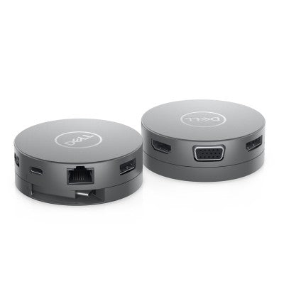 Adaptador Multipuertos Dell 7 en 1 RJ45, USB A, USB C, HDMI, DP DA301 - Conexión Rápida y Versátil