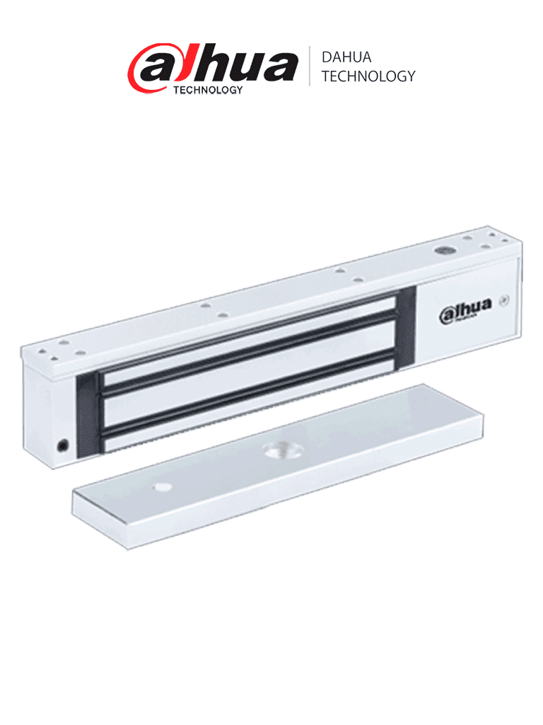 Cerradura Magnética DAHUA ASF500A 500 KG/ Uso Rudo/ Aluminio/ 12-24 VDC