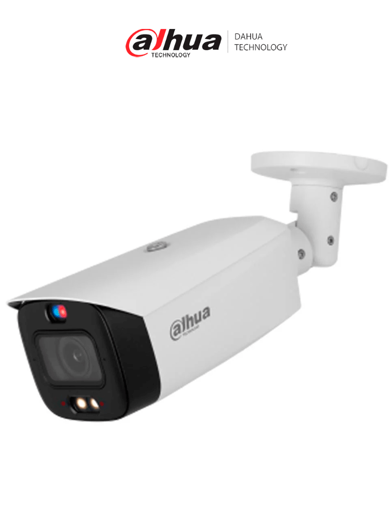 Cámara IP Bullet DAHUA DH-IPC-HFW3849T1-AS-PV-V2 8MP 4k/ Acupick/ WizSense/ 2.8mm/ Iluminador Dual/ SMD 4.0/ Micrófono Integrado/ PoE