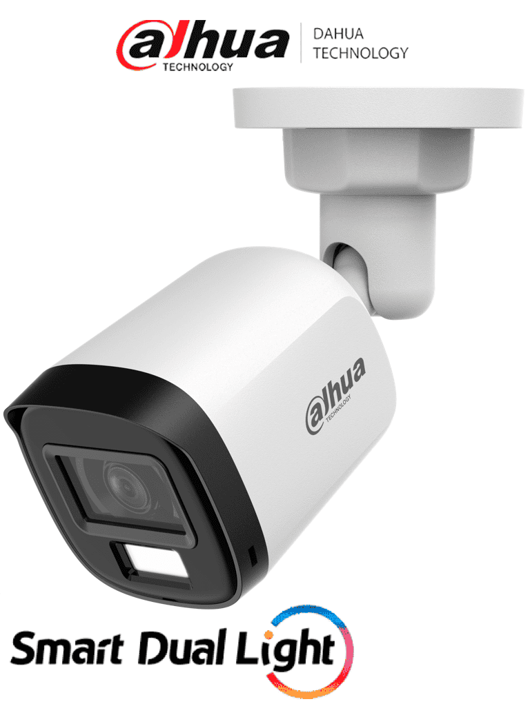 Dahua Cámara Bullet 2MP DH-HAC-B2A21N-U-IL-A, Lente 2.8mm, IP67, IR 30m