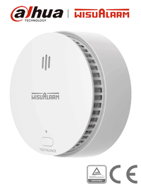 Detector de Humo Dahua DHI-HY-SA20B, Sensor Fotoeléctrico, Alarma 85dB, Duración Batería 5 años, Certificaciones TÜV y CE