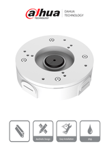 Dahua Technology Water-proof Junction Box accesorios para cámaras de seguridad Caja de conexiones Exterior Dahua Blanco