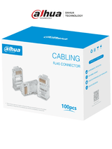Dahua Technology DH-PFM976-631 conectores RJ-45 Macho Derecho Transparente