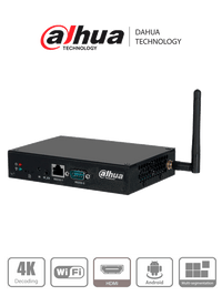 Dahua Technology DHI-DS04-AI400 videograbadores digitales 340 x 2160 Pixeles H.264, H.265 ASF, MP3, MP4, WAV, WMA, WMV Negro