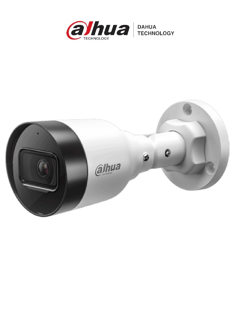 Cámara IP Bullet Dahua DH-IPC-HFW1431S1-A-S6, 4MP, Lente 2.8mm, IR 30m, compresión H.265, POE, WDR, IP67, Exterior