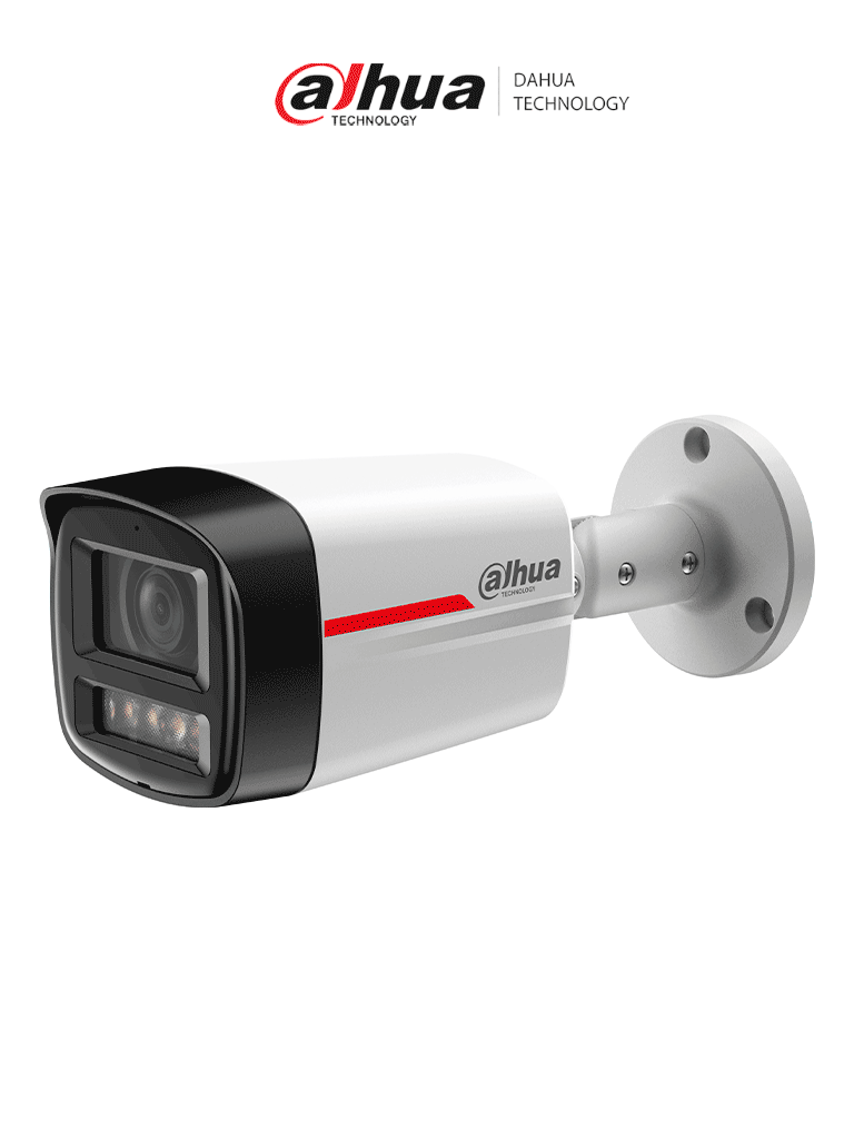 Dahua Cámara IP Bullet 4MP DH-IPC-HFW2449TL-S-PRO, Lente 2.8mm, IP67, PoE