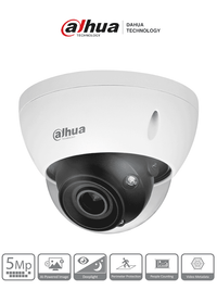 Cámara IP Domo Dahua 5MP con WizMind, Lente Motorizado 2.7-13.5mm, LED IR 40m