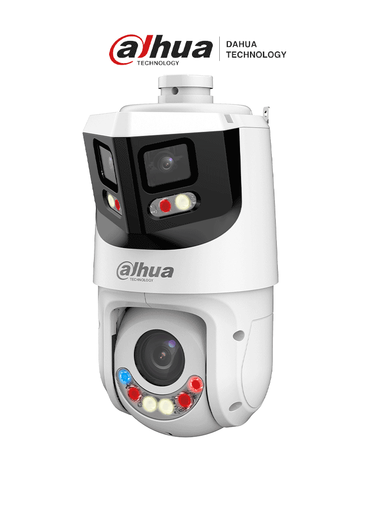 Cámara IP PTZ Dahua SDT4E425-8P-GB-APV1, 8.4MP/8MP, Vista Panorámica 4MP, 25x Zoom, IR 100m, Disuasión Activa, Altavoz Integrado, IP66