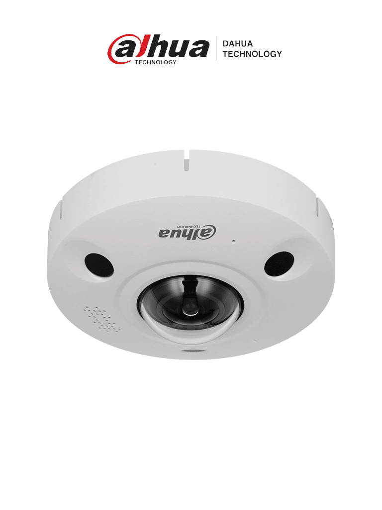 Dahua Cámara IP Domo Fisheye 4K 8MP, Visión 360°, PoE+, IP67