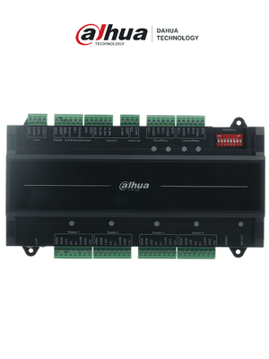 Control de Acceso Esclavo Dahua ASC2102B-T - 2 Puertas/ 4 Lectoras/ 20,000 Usuarios/ 30,000 Registros/ RS-485 y Wiegand