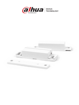 Dahua Technology DH-ARD313 sensores de puertas / ventanas Alámbrico Puerta/ventana Blanco Tornillos
