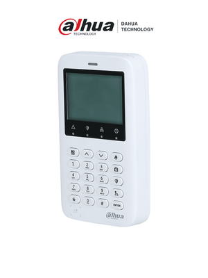 Dahua Technology DHI-ARK50C-R sistemas de alarma de seguridad Blanco LCD Botones 80 m