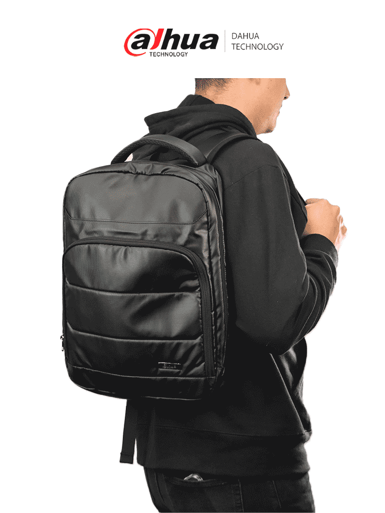 Mochila Negra Dahua MATPRO2429, 29L, Compartimento Acolchado para Portátil 15", Correas Ajustables