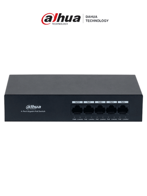Dahua Technology DH-PFS3005-4GT-36 dispositivo de redes No administrado L2 5 Gigabit Ethernet (10/100/1000)