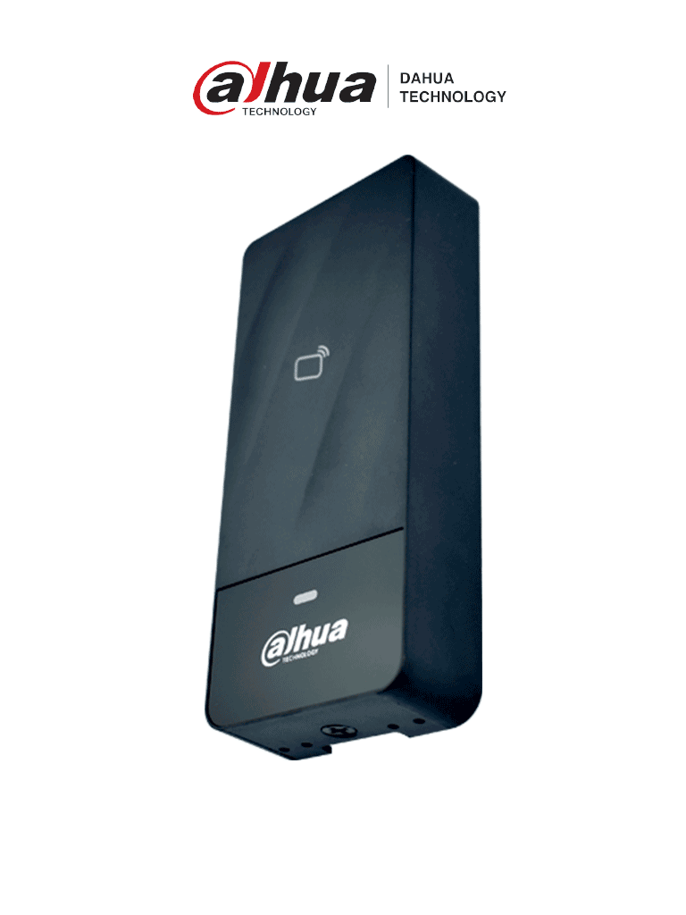 Lectora de tarjetas DAHUA ASR1200E-D 125 Khz IP66 Wiegand/RS485 para exteriores