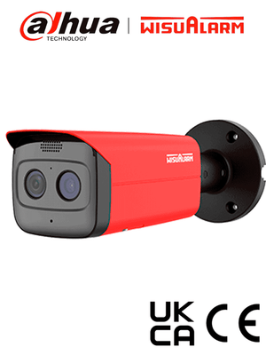 Cámara IP Térmica Dahua HY-FT431LFP 4MP/VOx Alta Sensibilidad/Incendio/Alarma Punto Frio/Caliente/Micro SD/Micrófono/Bocina 70dB/IP67