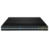 PLANET 48-Port, Layer 3, 25G SFP28 + 8-Port 40/100G QSFP28 Managed Data Center Switch Gestionado L3 Negro, Bidireccional completo (Full duplex)