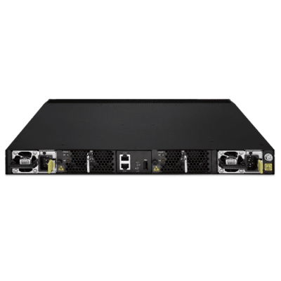 PLANET 48-Port, Layer 3, 25G SFP28 + 8-Port 40/100G QSFP28 Managed Data Center Switch Gestionado L3 Negro, Bidireccional completo (Full duplex)