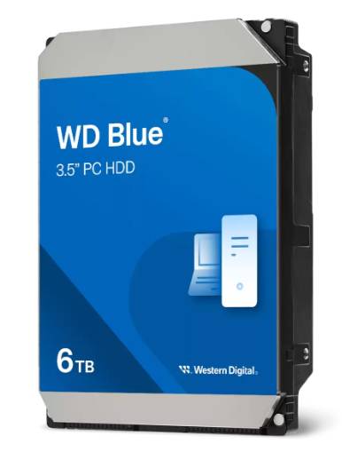 Disco Duro WESTERN DIGITAL WD60EZAX 6TB, 5400RPM, 3.5" Interno Serial ATA