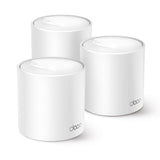 DECO X10 (3-PACK) - TP-Link Deco X10 Doble banda (2,4 GHz / 5 GHz) Wi-Fi 6 (802.11ax) Blanco 2 Interno, Enrutador de malla, 190 m²