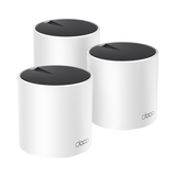 Kit de Sistema Inalambrico Deco X55 Mesh para Hogar, Doble Banda Wi-fi 6 (Ax), Doble Puerto Gigabit