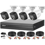 Dahua Technology DH-KIT/XVR1B04-I/4-HFW1239CN-A-LED-0280B kits de videovigilancia Alámbrico Si Si Bala (forma)