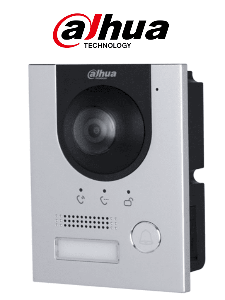 Dahua DHI-VTO2201F-P-S2 Frente de Calle IP 2MP, IK07, IP65, Control de Cerradura, App DMSS