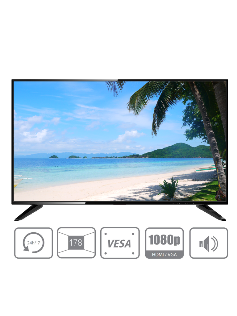 Pantalla Profesional DAHUA DHL43F600 43" FHD VGA HDMI Audio Brillo 350CD/M2 8MS Altavoces