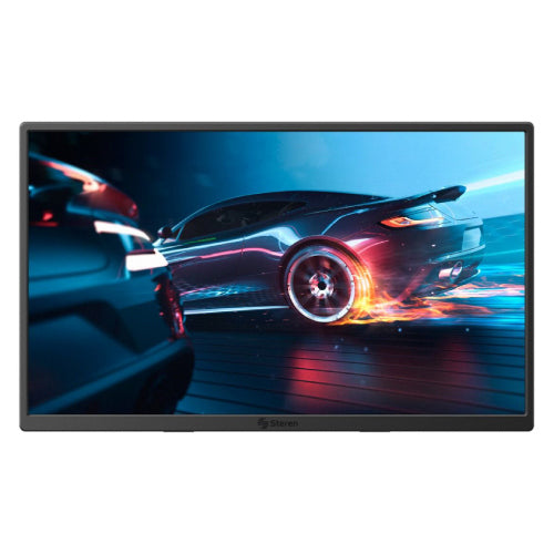 Steren DIS-118 televisor y monitor portátil Negro 47 cm (18.5") LCD 1920 x 1080 Pixeles, IPS, USB Tipo C