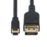 DP14MDPMM10F - StarTech.com Cable Mini DisplayPort a DisplayPort 1.4 de 3m - 8K 60Hz - HBR3 - Adaptador MiniDP a DisplayPort - UHD 4K 1