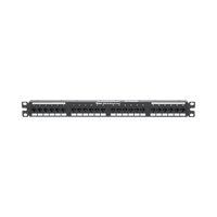 Panduit DP24688TGY componente de interruptor de red, Negro, Alámbrico, 482.6 x 29.7 x 43.7 mm