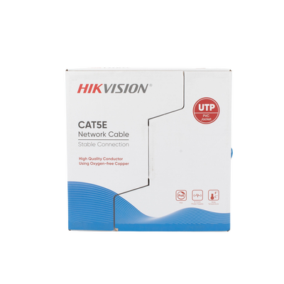 Hikvision DS-1LN5E-S/Blue cable de red Azul 305 m Cat5e U/UTP (UTP), DS-1LN5E-SB