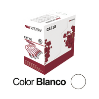 Hikvision DS-1LN5E-SW cable de red Blanco 305 m Cat5e U/UTP (UTP)