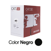 Hikvision DS-1LN5EO-UU/E cable de red Negro 305 m Cat5e U/UTP (UTP)