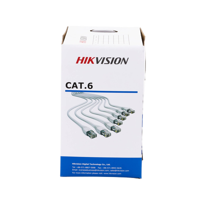 Hikvision DS-1LN6-UE-W cable de red Blanco 305 m Cat6 U/UTP (UTP)