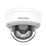 CAMARA HIKVISION DOMO IP 4 MEGAPIXEL / LENTE 2.8 MM / DUAL LIGHT (30 MTS IR + 30 MTS LUZ BLANCA) / MICRÓFONO INTEGRADO / ANTIVANDÁLICO IK08 / ACUSENSE LITE / EXTERIOR IP67 / H.265 / POE / ONVIF / MICRO SD