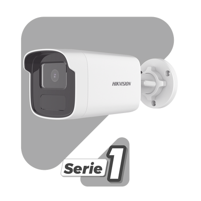 Hikvision DS-2CD1T83G2-LIUF(4mm) Bala (forma) Cámara de seguridad IP Interior y exterior 3840 x 2160 Pixeles Techo/pared