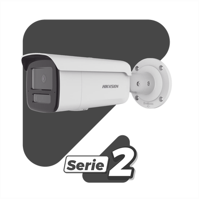 Hikvision Pro Series con AcuSense DS-2CD2T83G2-4LI2U(4mm) Bala (forma) Cámara de seguridad IP Exteri
