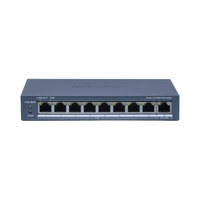 Hikvision DS-3E1309P-EI/M dispositivo de redes Gestionado L2 Fast Ethernet (10/100) Energía sobre Ethernet (PoE) Gris