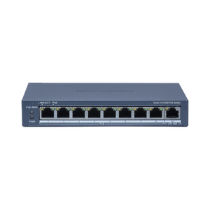 Hikvision DS-3E1309P-EI/M dispositivo de redes Gestionado L2 Fast Ethernet (10/100) Energía sobre Ethernet (PoE) Gris