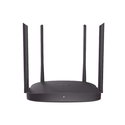 Hikvision AC1200 router inalámbrico Ethernet rápido Doble banda (2,4 GHz / 5 GHz) Negro