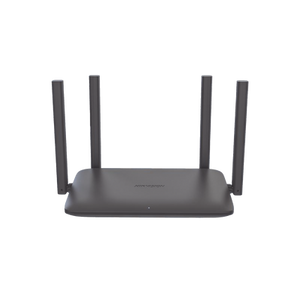 Hikvision DS-3WR15X router inalámbrico Gigabit Ethernet Doble banda (2,4 GHz / 5 GHz) Negro